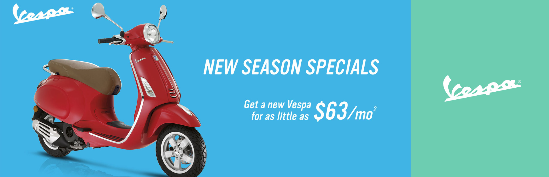 Vespa: New Season Specials